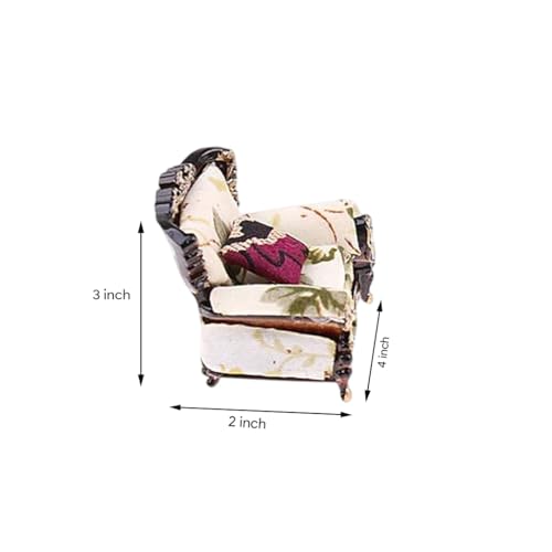 Image of Solid Sheesham Wood 5 Seater Small Size Sofa Set for Living Room Office Hotel Hall Wooden Sofa Furniture