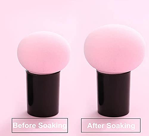 Image of SUNISA Mushroom Head Beauty Blender Soft Powder Puff For Makeup,Foundation Multicolor Bledner (Pack of 2)