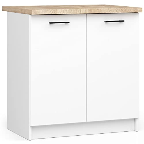 AKORD | Armoires de Cuisine Olive | Spacieux | Robuste | pour Tout Design | pour Une Petite Cuisine | pour Une kitchenette | dans Le Cadre d'un Ensemble