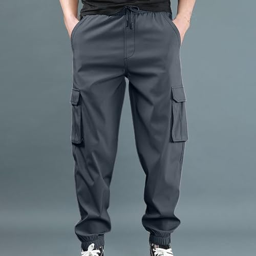 Pantalon cargo homme multipoches résistant contre l'inconfort de la taille - 2
