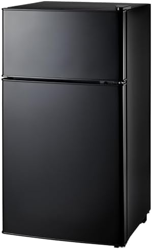 （17:30時点） simplus 冷蔵庫 コンパクト 右開き 温度調整可 セカンド冷蔵庫 SP-50LD2 (2ドア/50L, ブラック)