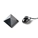 Shungite Stone Pyramid and Pendant Protection Set, Crystals Against Emf, Schungite Pendant. Root Base Chakra. Vibration Stone. by Karelian Heritage