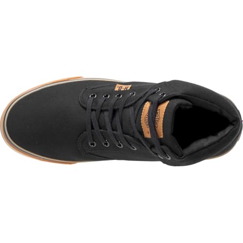 Image of Harley-Davidson Men's Wrenford Canvas Motorcycle Casual Sneaker