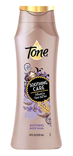 Tone Body Wash, Oatmeal and Shea, 18 Ounce