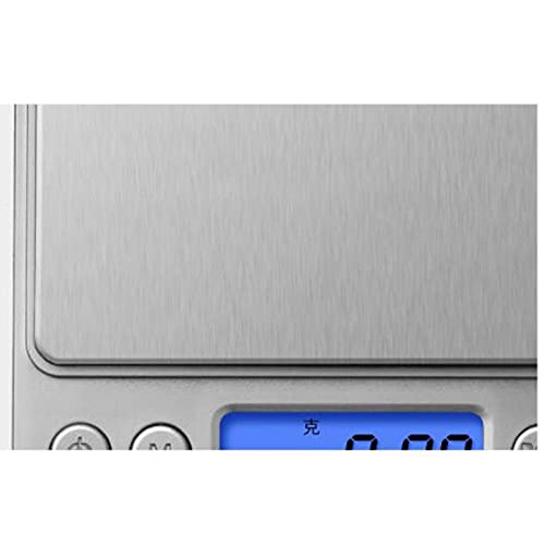 Báscula de Alimentos Báscula de Cocina Digital Báscula de Alimentos multifunción, Pantalla Grande, ultradelgada, tamaño: 12,7 cm * 10,6 cm, 1 Pieza Balanzas