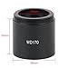 160X 320X 105X FHD Zoom C Mount Lens WD105 WD210 WD170 Auxiliary Objective Glass Lens Industry Video Microscope Camera(WD170)