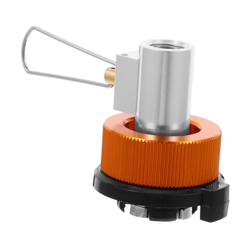 KITANDOVE Adaptador para Depósito De Gasolina Valvula De Recarga para Estufas Adaptador De Combustible para Acampar Convertidor De Bote De Gas Adaptador De Gas Exterior Aleación De Aluminio