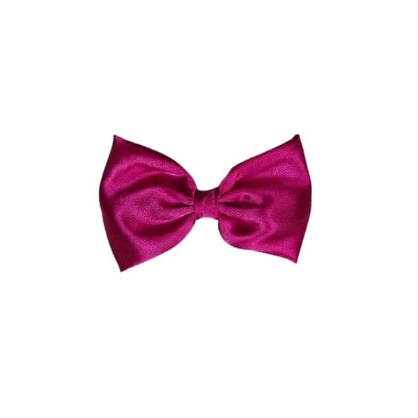 Dress To Match Charming Fabric Stylish Bow Hair Clip/Back Pin (3.07 Inch) for Girls and Women - Dark Pink (B0CWGMM4ZF) Amazon Price History, Amazon Price Tracker