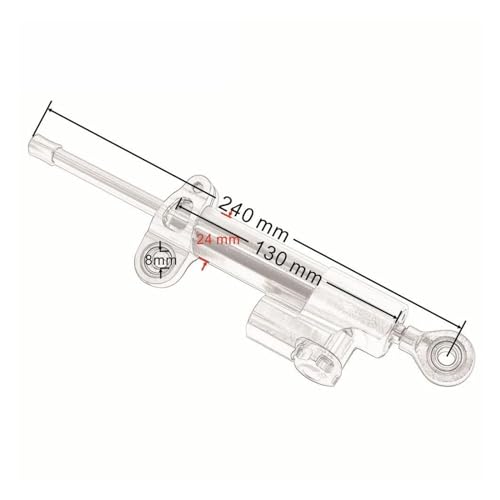 Support d'amortisseur stabilisateur direction CB400 VTEC - 2