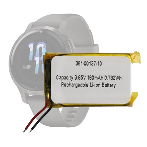 SWARK New BM4E Rechargeable Battery 361-00137-17 Compatible with Gar-min Venu 2S Smart Watch