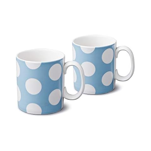 WM Bartleet & Sons Blue Polka Dot Mugs Cover