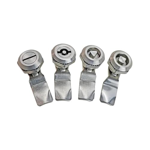 Serrure de porte d'armoire Quadrangle lock-SS en acier inoxydable - 7
