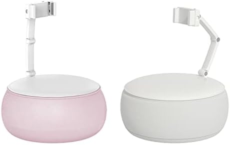 Cell Phone/Tablet Stand for Bed, Bed Live Sofa Desktop Bracket for Phone, Tablet, 360° Angle Clampdual-arms Height Cell Phone Stand, Lazy Pillow Mobile Phone Flat Bracket,