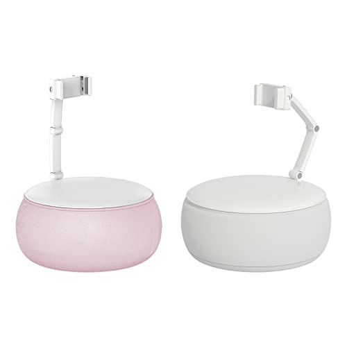 Cell Phone/Tablet Stand For Bed, Bed Live Sofa Desktop Bracket For Phone, Tablet, 360° Angle Clampdual-Arms Height Cell Phone Stand, Lazy Pillow Mobile Phone Flat Bracket, #TOP11