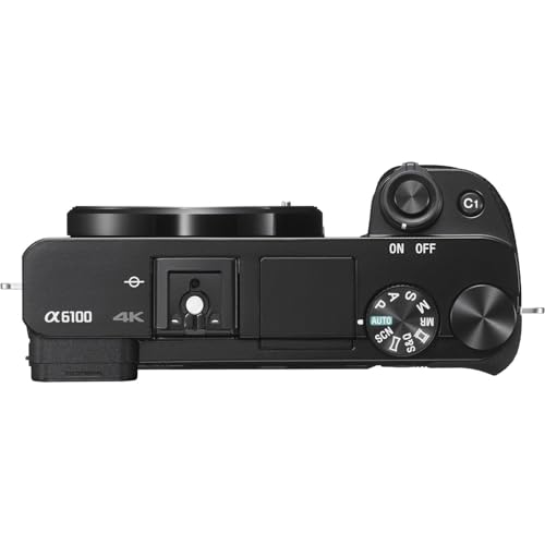 Image of Sony a6100 Mirrorless Camera with Sony E PZ 16-50mm f /3.5-5.6 OSS II Lens + Sony GP-VPT3 Wireless Shooting Grip + SanDisk Extreme Pro 64GB and More (16pc Bundle)