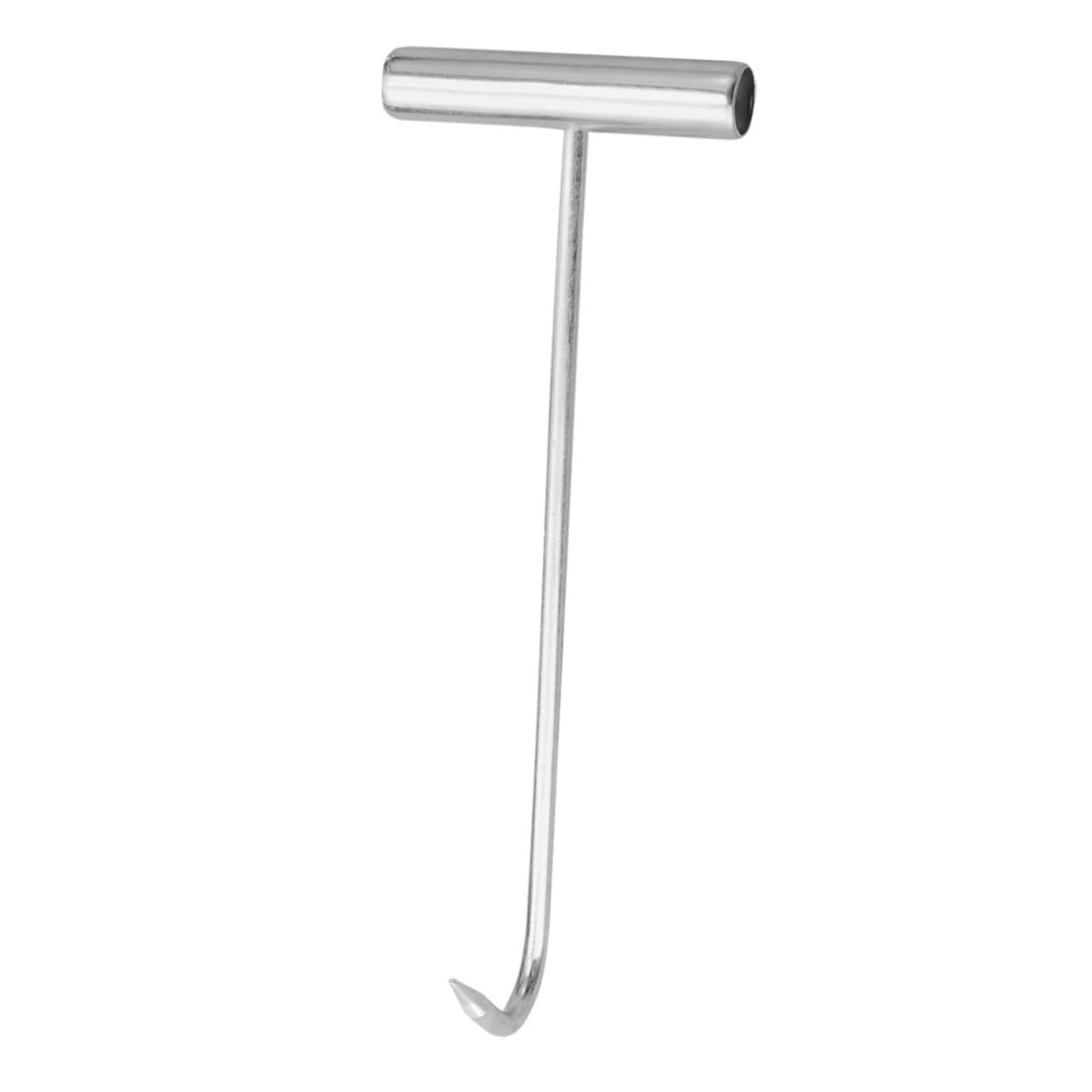 NAMOARLY T-Type Manhole Cover Hook Lifting Tool for Drain Grate Portable Lifter Hook Heavy Duty Grate Lifter