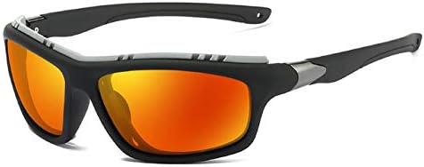 YUANCHENG Occhiali da Sole Uomo polarizzati Militari Occhiali da Sole  Sportivi UV400 Pesca Uomo Occhiali da Sole Tattici Steampunk per Uomo  5-Nero-Arancio : Amazon.it: Sport e tempo libero