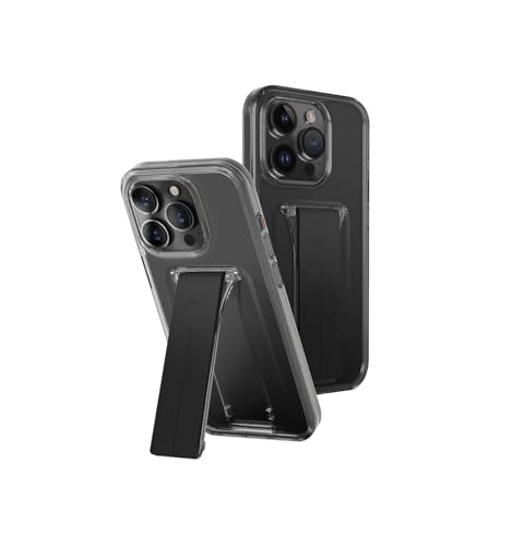 Uniq Support Hybride pour iPhone Pro (2023) 6,7" avec Support - Vapeur (fumée)
