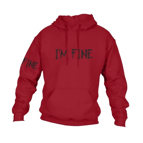 GDGTBNH Sudadera Hombre Capucha Jerseis Navidad Hombre Chaleco Hombre Abrigo De Hombre Chaleco Hombre Casual Regalos Novio Abrigo Hombre Chandal Hombre Completo Algodon Sudadera Rojo M