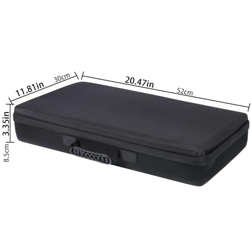 Image of khanka Hard Travel Case Replacement for Pioneer PRO DJ (DDJ-FLX4) 2-deck Rekordbox Pioneer Smart DJ Controller