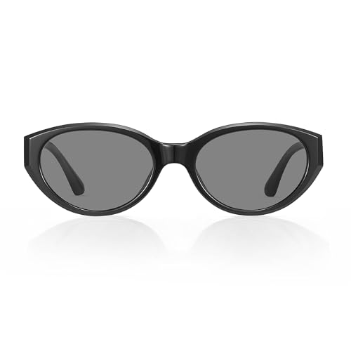 Image of Vintage Narrow Cat-Eye Sunglasses for Women Men, Exclusive Eyewear Brand of EssilorLuxottica