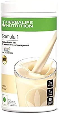 Herbalife Fórmula 1 Batido Nutricional Mezcla Sabor Vainilla 500 GM
