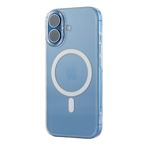 Image of TEKNE Crystal Clear Polycarbonate Case for iPhone 17 | MagSafe Compatible | Slim & Lightweight | UV-Resistant Anti-Yellowing | Transparent Back Cover - Clear