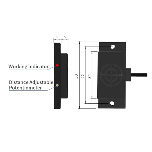 Capteur de proximité capacitif E2K résolvant les erreurs de détection - 6