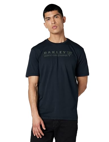 Oakley SI Unisex Adult Si Pillars Tee T Shirt Blackout Medium US