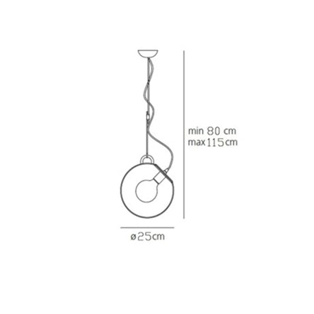 Lámparas de techo colgantes modernas Lámpara colgante de vidrio 1 Llama Lámpara de Mesa de comedor de altura Ajustable Cocina Sala de estar Dormitorio Mesilla de Noche Cafetería Loft Bar Restaurante