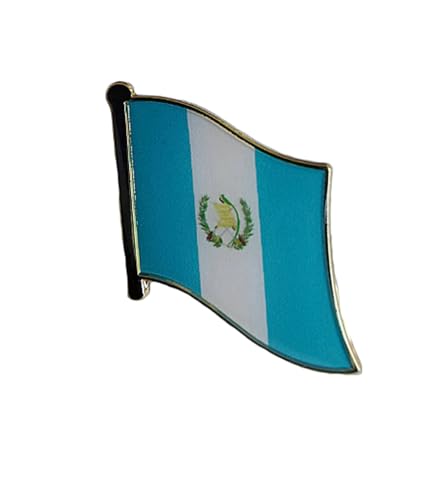 Image of vmcoatdu 1inch Country Flag Pin Badge International Travel Brooch Metal Alloy Souvenir Pin