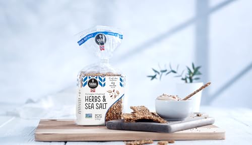 Sigdal Bakeri Herbs & Sea Salt Norwegian Wholegrain Crispbread | All Natural Non-GMO, 8.29 oz (235g) (Pack of 2) - image 3