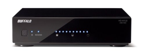 【中古】BUFFALO 残量メーター搭載 テレビ・レコーダー対応モデル 外付けハードディスク 1TB HD-AV1.0TU2/AJ 310UxSodj6L.jpg