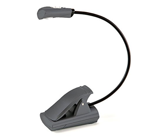 Fulcrum 20010-303M Multi-Flex LED Task Light and Book Light (Graphite)