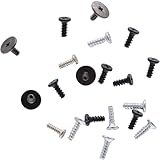 Deal4GO FULL Philips Flat-Head Screws set replacement for PSP 2000 & 3000 console Housing Shell, Black