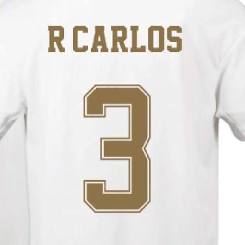 Image of Roberto Carlos Jersey 3 Number Legends Jersey Football Jerseys Club Team Men's Home