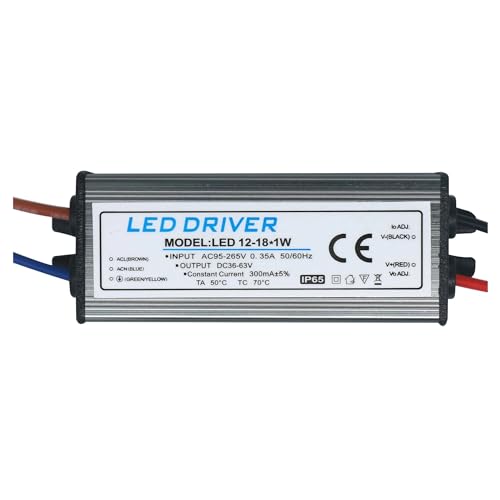 Transformateur LED étanche 12-18W pour réparer l'éclairage de votre salle de bain