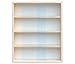 Holzvitrine Vitrine Setzkasten Regal Kiste Mit Scheiben zur Aufbewahrung für Edelsteine Modellautos Länge 40 cm - 150 cm, (V-07.40)