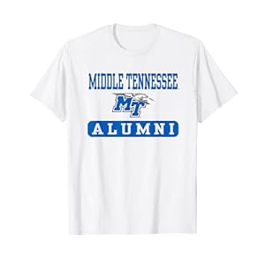 Middle Tennessee State Blue Raiders Alumni White T-Shirt