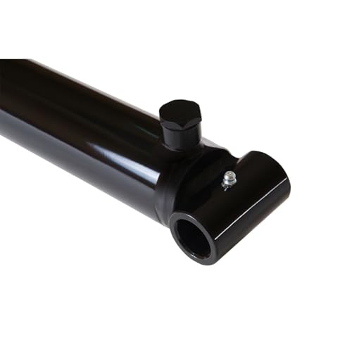 Image of Magister Hydraulic Cylinder 2 inch Bore x 40 inch Stroke, Welded Hydraulic Ram with Cross Tube Ends, Double Acting Hydraulic Piston 3500 PSI (WCT 2x40)