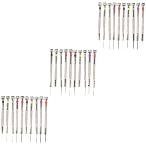 Tournevis pour réparation de lunettes avec code couleur pratique