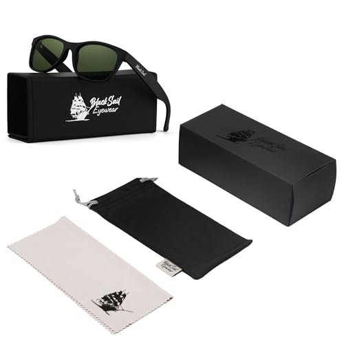 Black Sail Jib Polarized Sunglasses – Lightweight Low-Profile Frame, UV400, 7-Layer Lenses for Everyday Adventure3