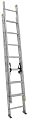 Louisville Ladder AE3216 Extension Ladder, 16 Feet, Silver