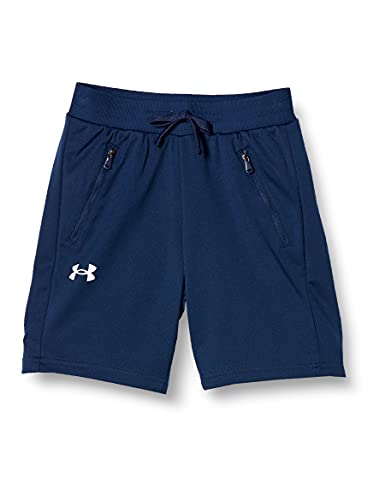 Short Under Armour Pennant garçon bleu marine et blanc taille S