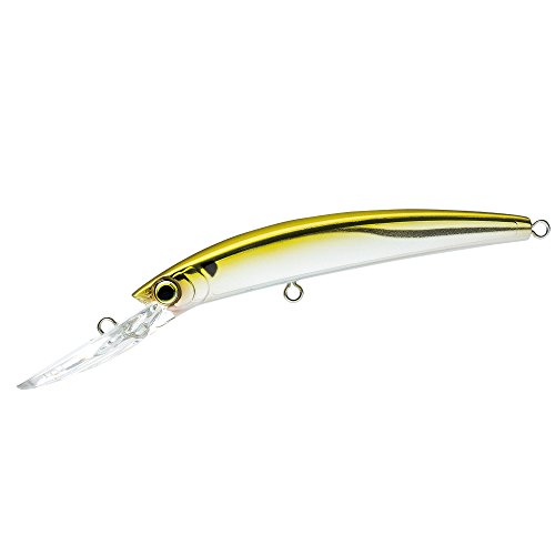 Yo-Zuri Crystal Minnow Deep Diver Lure, Bronze, 3-1/2-Inch