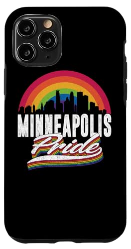 Coque pour iPhone 11 Pro Minneapolis Minnesota LGBT Lesbian Gay Bisexual LGBTQ