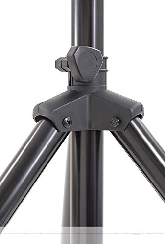 Gemini Sound St-Pack Heavy Duty Professional Audio Universal Dj Fold-Out Telescoping Tripod Steel Speaker Stands (Set Of 2), Up To 80" Inches Tall, 200Lb Weight Capacity With Carry Bag Included #TOP4