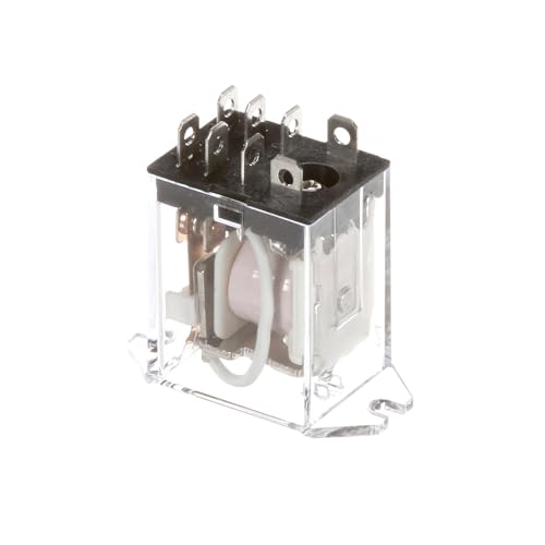 Relais DPDT Baxter 01-1000V6-00297 avec bobine 24V et puissance 1/2 CV