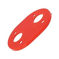 VGOL 1 Stück Diesel Heizung Silikon Basis Dichtung Auto Heizung Dichtungen Heizung Zubehör Basis Matte Pad Dichtung Dichtung für Diesel Standheizung Rot