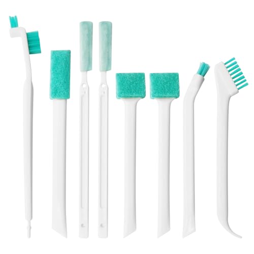 YILANJIN 8 Piezas Cepillos de Limpieza Multifuncionales, Cepillo para Grietas para Limpieza, Cepillo para Taza, Cepillo de Cocina, Cepillo de Limpieza de Ranuras, Juego de Cepillos de Limpieza